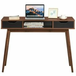Costway Computer Desk Writing Table w/ Drawers Laptop PC Workstation Home OakWalnut 21 Costway Computer Desk Writing Table w/ Drawers Laptop PC Workstation Home OakWalnut -Outlet Desks Store unnamed file 1704