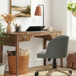 Classic Wood Desk with Drawers - Threshold™