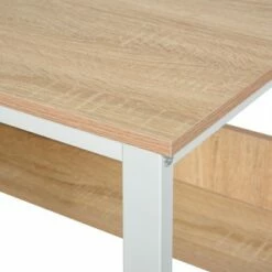 HomCom 86" Industrial Style Double Sided Computer Desk -Outlet Desks Store unnamed file 1764