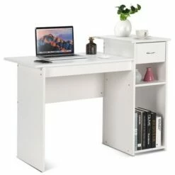Costway Computer Desk PC Laptop Table w/ Drawer and Shelf Home Office Furniture 11 Costway Computer Desk PC Laptop Table w/ Drawer and Shelf Home Office Furniture -Outlet Desks Store unnamed file 1789