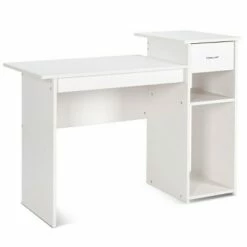 Costway Computer Desk PC Laptop Table w/ Drawer and Shelf Home Office Furniture 16 Costway Computer Desk PC Laptop Table w/ Drawer and Shelf Home Office Furniture -Outlet Desks Store unnamed file 1794