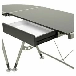 Elburn L-Shaped Modern Computer Desk Dark Brown - Baxton Studio -Outlet Desks Store unnamed file 1797