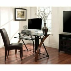 Bell'O Curved Wood Computer Desk with Keyboard Tray - CD8841 -Outlet Desks Store unnamed file 1812