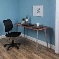 55" Computer Desk - OFM Maple -Outlet Desks Store unnamed file 1816