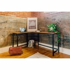L Shaped Camden Computer Desk - OneSpace Classic Oak -Outlet Desks Store unnamed file 1880
