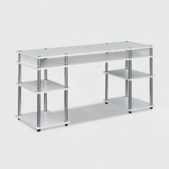 60" Designs2Go No Tools Deluxe Student Desk with Shelves - Breighton Home Black -Outlet Desks Store unnamed file 1900