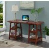 Designs2Go Double Trestle Desk with Shelves - Breighton Home Pink 2 Designs2Go Double Trestle Desk with Shelves - Breighton Home Pink -Outlet Desks Store unnamed file 1901