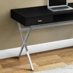 Monarch Specialties Laptop Table with Drawers and Open Shelf Computer, Writing Desk, Metal Sturdy Legs, 48" L 7 Monarch Specialties Laptop Table with Drawers and Open Shelf Computer, Writing Desk, Metal Sturdy Legs, 48" L -Outlet Desks Store unnamed file 1912