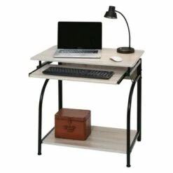 Stanton Computer Desk with Pullout Keyboard Tray - OneSpace Light Oak 18 Stanton Computer Desk with Pullout Keyboard Tray - OneSpace Light Oak -Outlet Desks Store unnamed file 1950