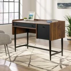 Harvey Park Desk Grand Walnut - Sauder