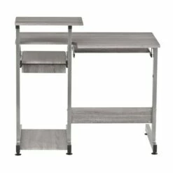 Complete Computer Workstation Desk Gray - Techni Mobili -Outlet Desks Store unnamed file 2028