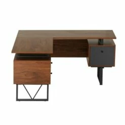Reversible L Shaped Computer Desk with Drawers and File Cabinet Walnut - Techni Mobili 19 Reversible L Shaped Computer Desk with Drawers and File Cabinet Walnut - Techni Mobili -Outlet Desks Store unnamed file 2060