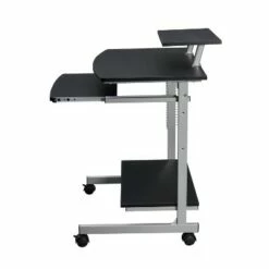 Compact Computer Cart with Storage - Techni Mobili Espresso -Outlet Desks Store unnamed file 2069