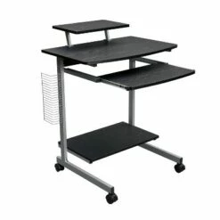 Compact Computer Cart with Storage - Techni Mobili Espresso -Outlet Desks Store unnamed file 2070