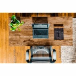 4 Shelf Camden Computer Desk Classic Oak - OneSpace -Outlet Desks Store unnamed file 2098