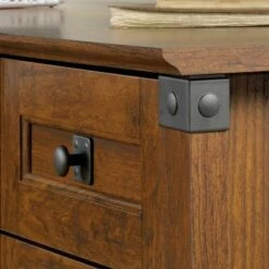 Carson Forge Corner Computer Desk Red - Sauder -Outlet Desks Store unnamed file 2140