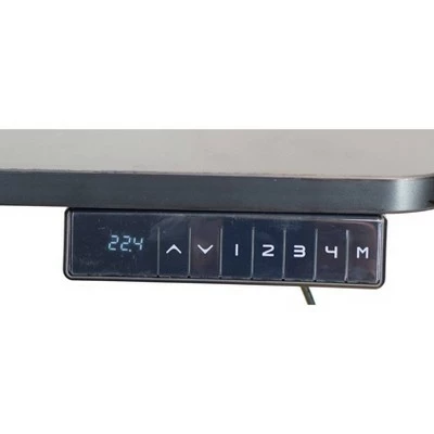 60"x30" Adjustable Standing Desk - Uncaged Ergonomics Gray 6 60"x30" Adjustable Standing Desk - Uncaged Ergonomics Gray - Image 4