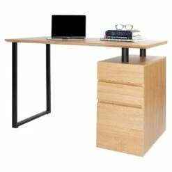 Computer Desk with Storage and File Cabinet Wood - Techni Mobili -Outlet Desks Store unnamed file 2153