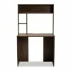 Arlo Wood Computer Desk Brown - Baxton Studio -Outlet Desks Store unnamed file 2189