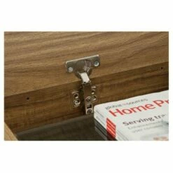 Compact Computer Desk with Multiple Storage Walnut - Techni Mobili -Outlet Desks Store unnamed file 2205