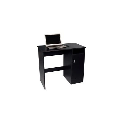 Madison Computer Desk with Cabinet - OneSpace Black 12 Madison Computer Desk with Cabinet - OneSpace Black - Image 10