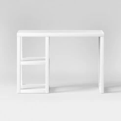 Wood Writing Desk with Storage - Threshold™ Rustic -Outlet Desks Store unnamed file 227