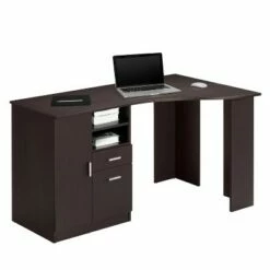 Classic Office Desk with Storage Espresso - Techni Mobili -Outlet Desks Store unnamed file 2307
