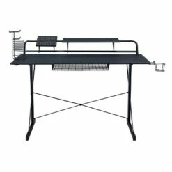 Techni Mobili Multi Functional Carbon Gaming Desk Black - Techni Sport -Outlet Desks Store unnamed file 2339