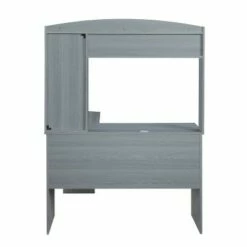 Modern L Shaped Desk with Hutch Gray - Techni Mobili -Outlet Desks Store unnamed file 2387