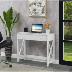 36" Oxford Desk White - Breighton Home