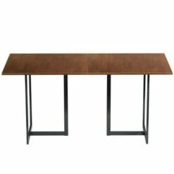 Costway 63'' Computer Desk Large Office Desk Study Workstation w/ Wood Top & Metal Frame 15 Costway 63'' Computer Desk Large Office Desk Study Workstation w/ Wood Top & Metal Frame -Outlet Desks Store unnamed file 2545