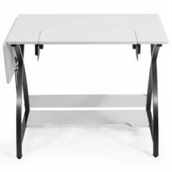 Costway Sewing Craft Table Computer Desk with Adjustable Platform Folding Side Shelf -Outlet Desks Store unnamed file 2554