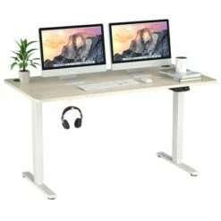 Costway Electric Adjustable Standing up Desk Dual Motor w/ Controller -Outlet Desks Store unnamed file 2600