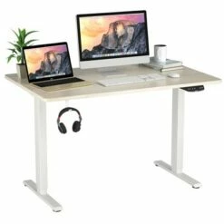 Costway Electric Adjustable Standing up Desk Dual Motor w/ Controller -Outlet Desks Store unnamed file 2601