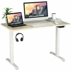 Costway Electric Adjustable Standing up Desk Dual Motor w/ Controller -Outlet Desks Store unnamed file 2602