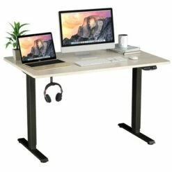 Costway Electric Adjustable Standing up Desk Dual Motor w/ Controller -Outlet Desks Store unnamed file 2618