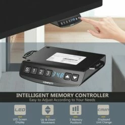 Costway Electric Adjustable Standing up Desk Dual Motor w/ Controller -Outlet Desks Store unnamed file 2649