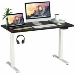 Costway Electric Adjustable Standing up Desk Dual Motor w/ Controller -Outlet Desks Store unnamed file 2656