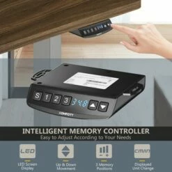 Costway Electric Adjustable Standing up Desk Dual Motor w/ Controller -Outlet Desks Store unnamed file 2661