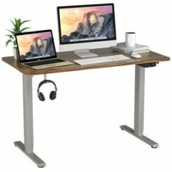 Costway Electric Adjustable Standing up Desk Dual Motor w/ Controller -Outlet Desks Store unnamed file 2666