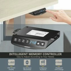 Costway Electric Adjustable Standing up Desk Dual Motor w/ Controller -Outlet Desks Store unnamed file 2671