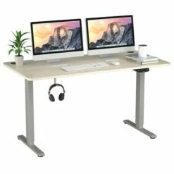 Costway Electric Adjustable Standing up Desk Dual Motor w/ Controller -Outlet Desks Store unnamed file 2676