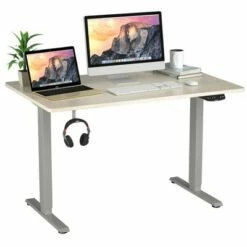 Costway Electric Adjustable Standing up Desk Dual Motor w/ Controller -Outlet Desks Store unnamed file 2677
