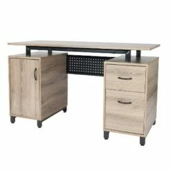 Computer Desk and Storage Gray - Techni Mobili 18 Computer Desk and Storage Gray - Techni Mobili -Outlet Desks Store unnamed file 2760