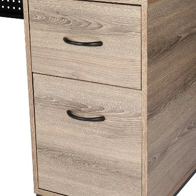 Computer Desk and Storage Gray - Techni Mobili 11 Computer Desk and Storage Gray - Techni Mobili - Image 9