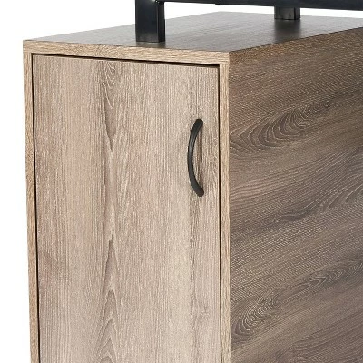 Computer Desk and Storage Gray - Techni Mobili 13 Computer Desk and Storage Gray - Techni Mobili - Image 11