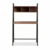 Ethan Rustic Industrial Style Wood and Metal Desk Brown/Black - Baxton Studio -Outlet Desks Store unnamed file 2802