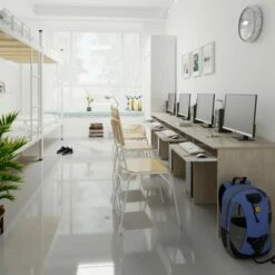 Costway Computer Desk Writing Study Table w/ Keyboard Tray & Open Shelves WhiteOak -Outlet Desks Store unnamed file 2810