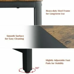 Costway 55'' Reversible Computer Desk Home Office Writing Desk w/Adjustable Storage Shelf -Outlet Desks Store unnamed file 2824