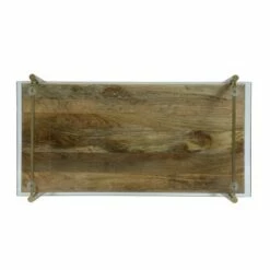 Toland Rustic Glam Handcrafted Glass Top Desk Honey Brown/Gold - Christopher Knight Home -Outlet Desks Store unnamed file 2876